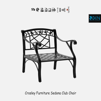 Crosley Furniture Sedona Club Chair