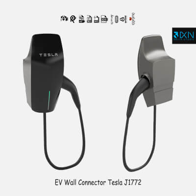 EV Wall Connector Tesla J1772