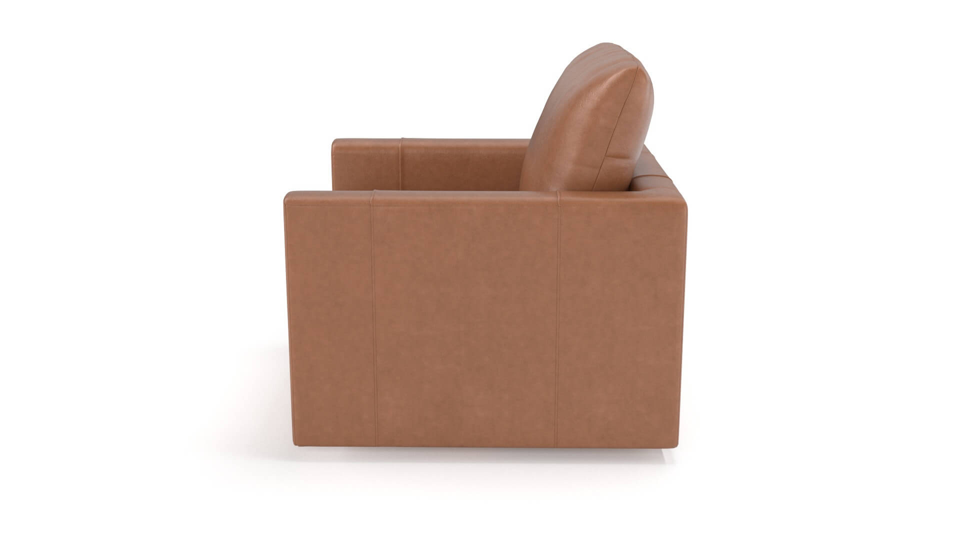 Gather Leather Swivel Chair 3D Model by 3dxin