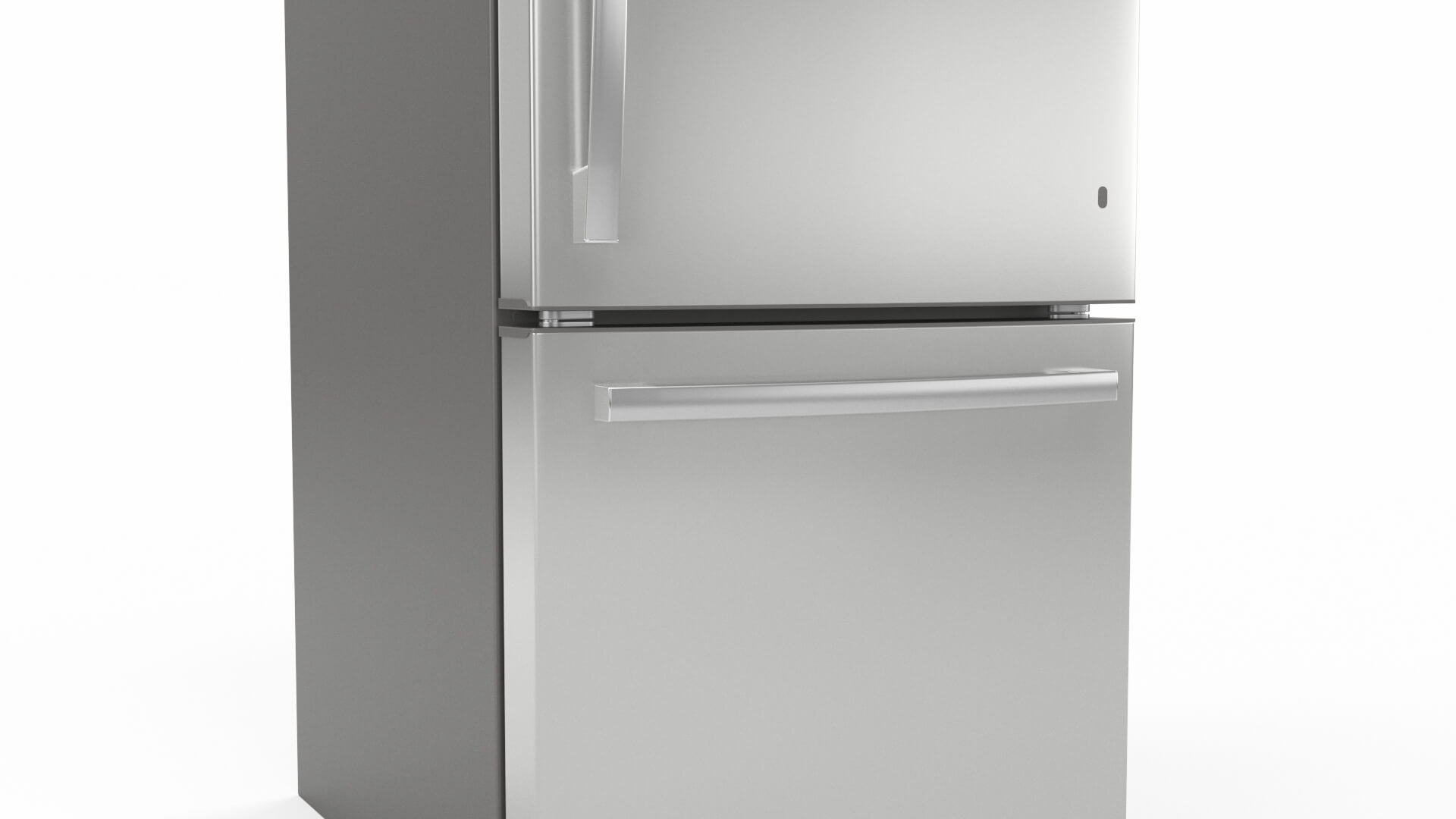 Ge BottomFreezer Refrigerator Gde21Eykfs 3D Model by 3dxin