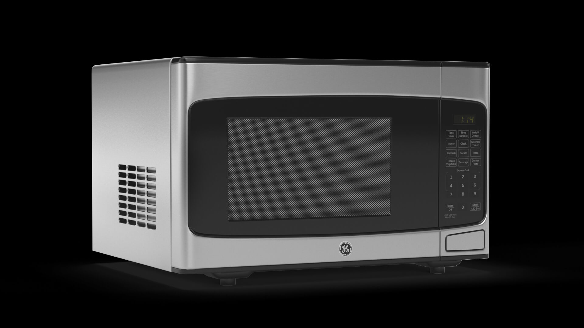 Ge Countertop Microwave Oven Jesp113Spss 3D Model by 3dxin