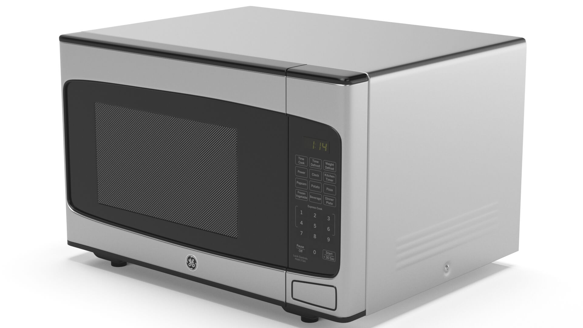 Ge Countertop Microwave Oven Jesp113Spss 3D Model by 3dxin
