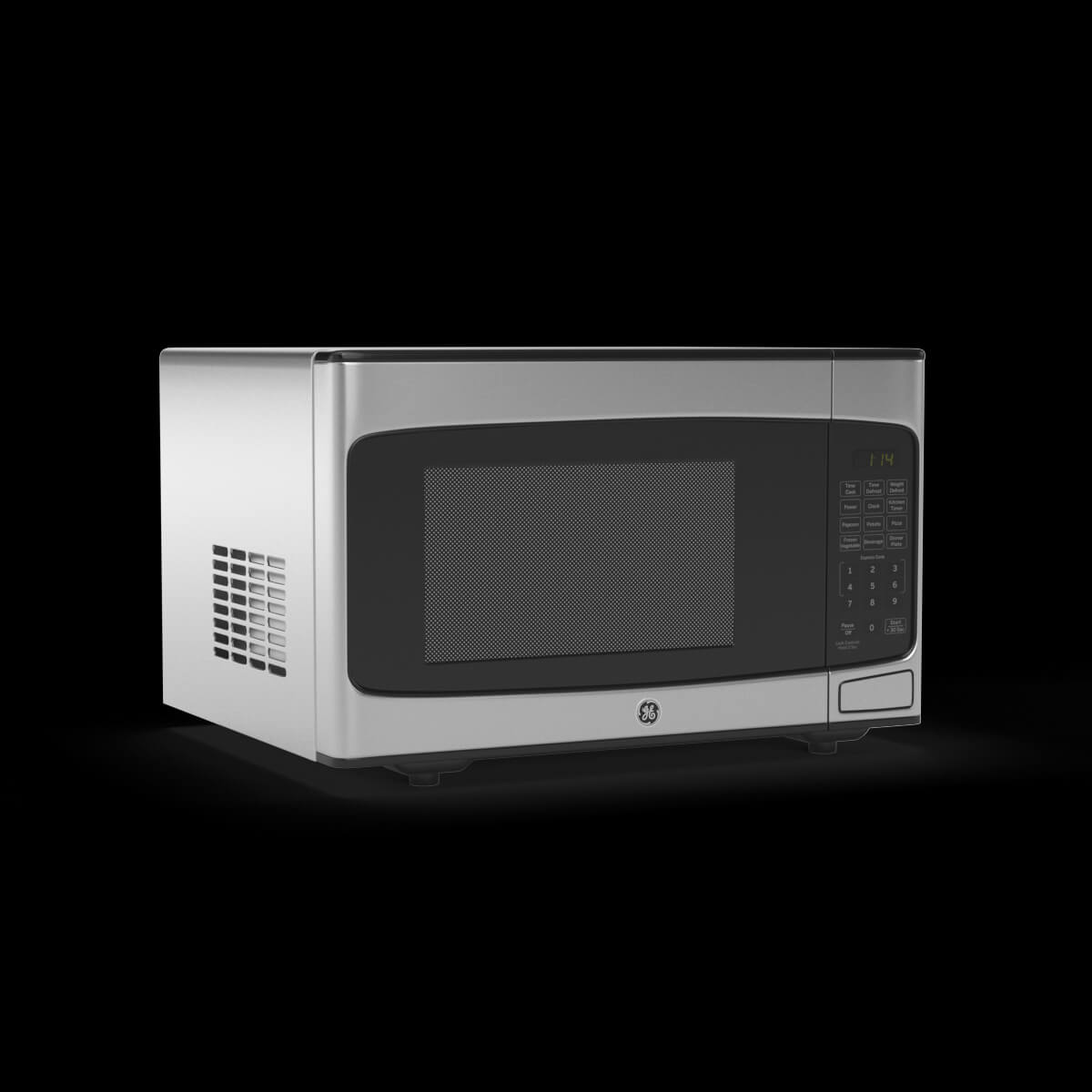 Ge Countertop Microwave Oven Jesp113Spss 3D Model by 3dxin