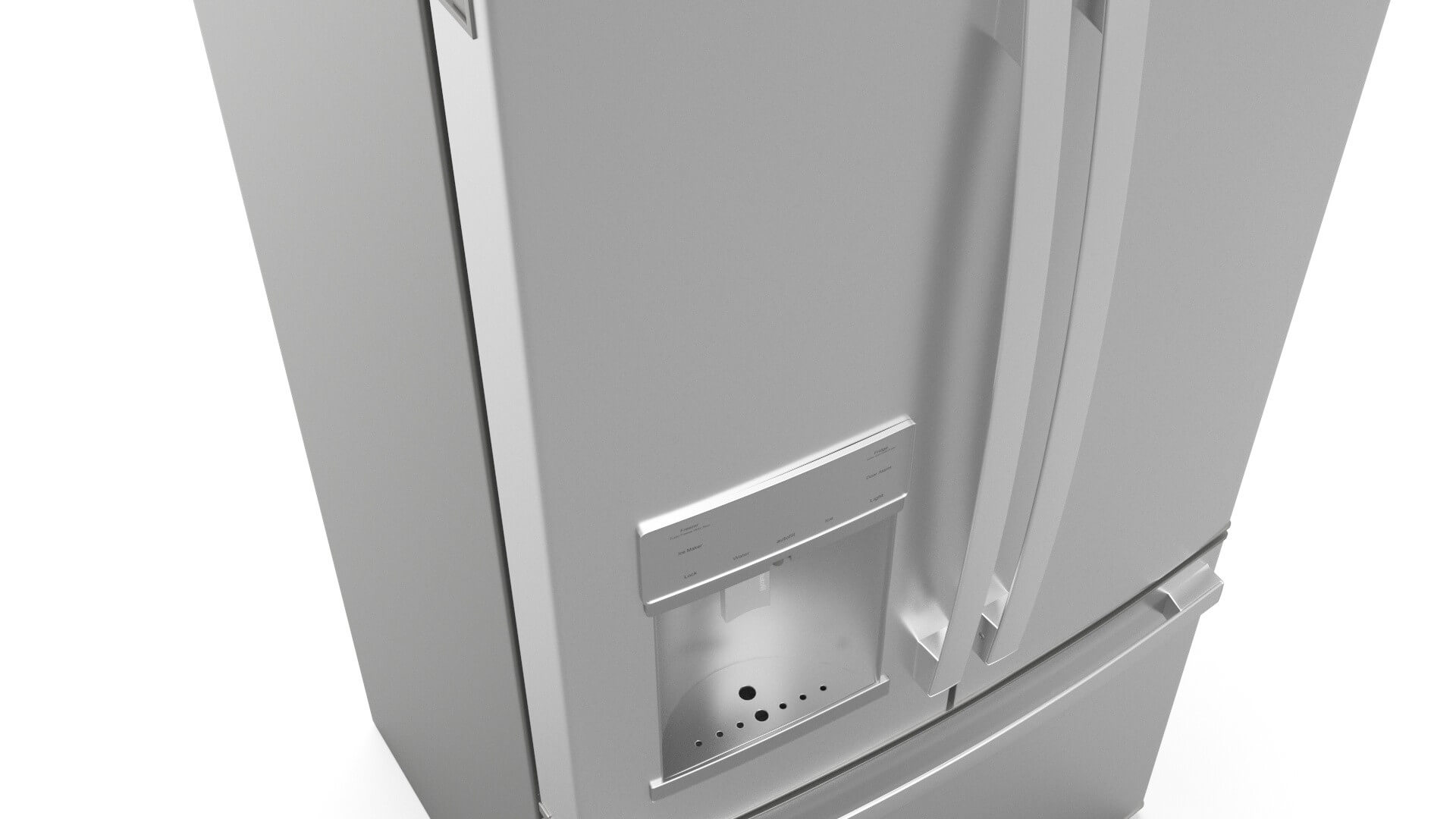 Ge Profile FrenchDoor Refrigerator Pye22Kynfs 3D Model by 3dxin