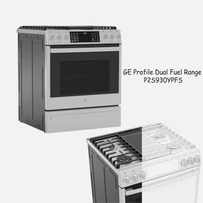 Ge Profiledual Fuel Range P2S930Ypfs