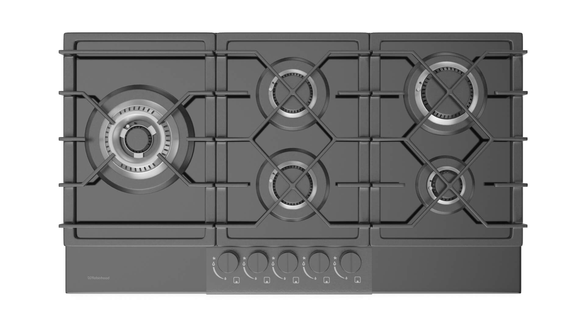 Glass Cooktop - 3D Model by 3dxin