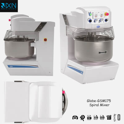 Globe Commercial Spiral Mixer GSM175