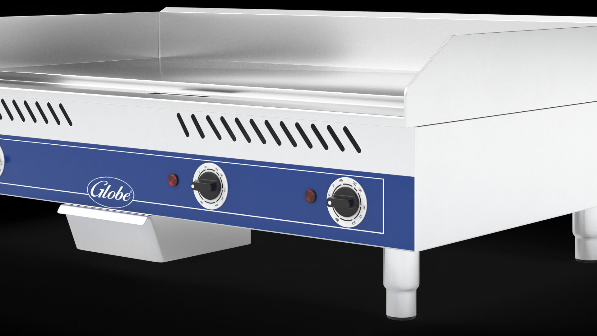 Globe GEG36 Medium Duty Electric Countertop Griddles 3D Model by 3dxin