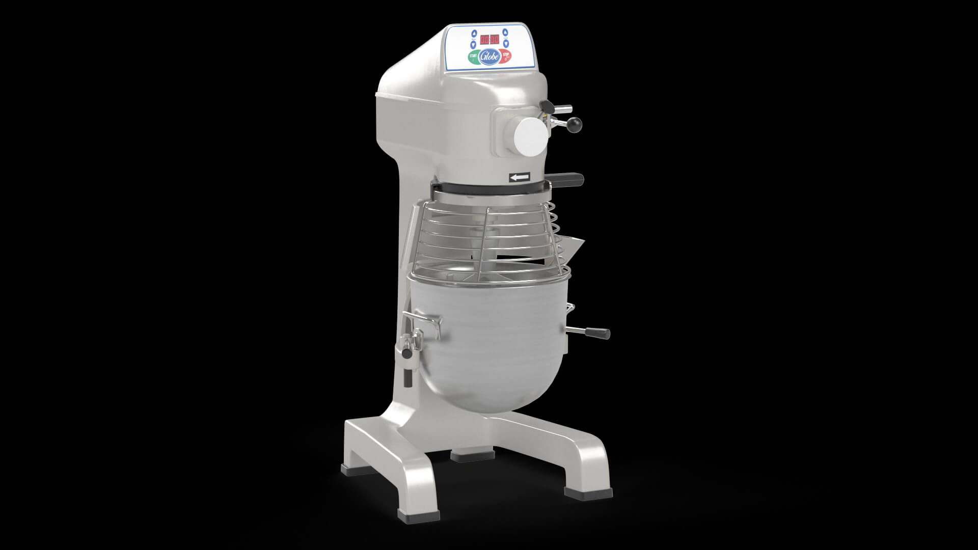 Globe SP10 Countertop Mixer 3D Model by 3dxin