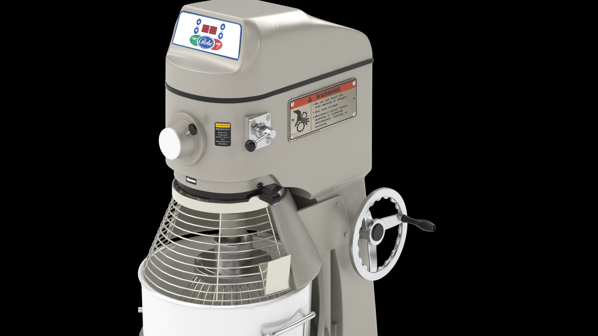 Globe SP60 Floor Mixer 3D Model by 3dxin