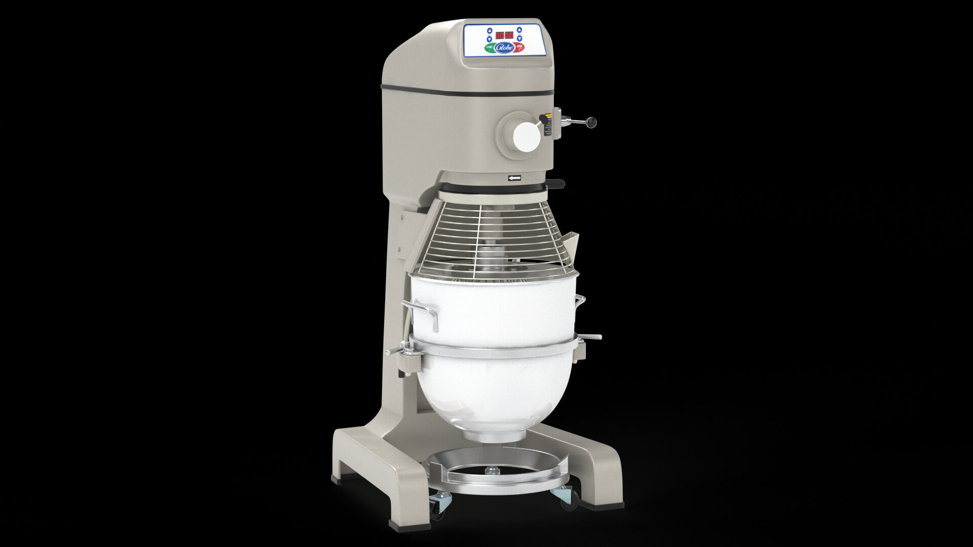 Globe SP60 Floor Mixer 3D Model by 3dxin