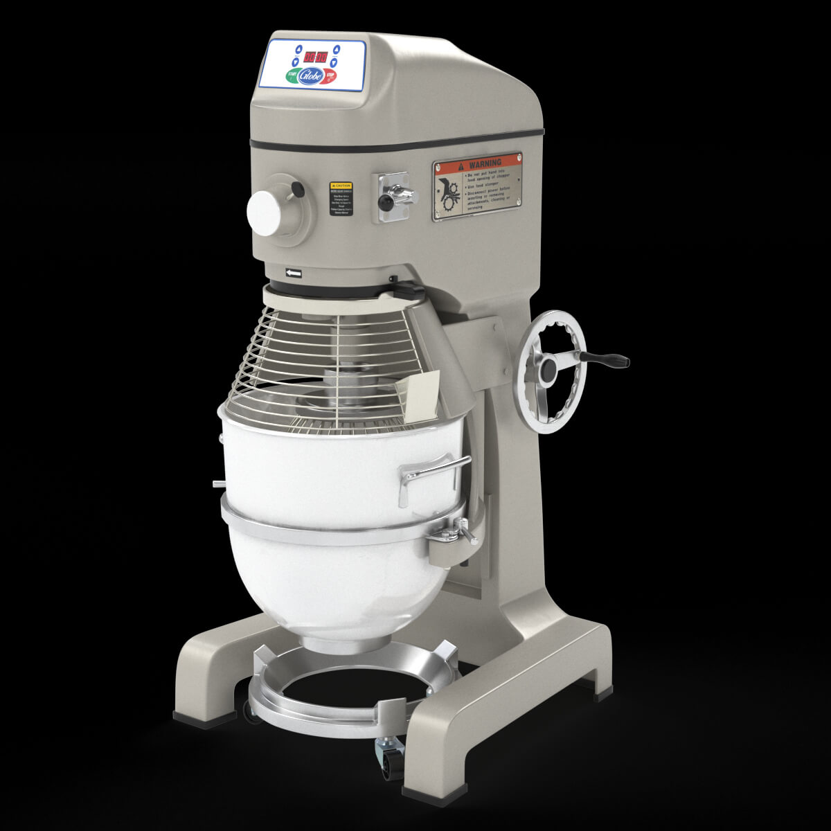 Globe SP60 Floor Mixer 3D Model by 3dxin