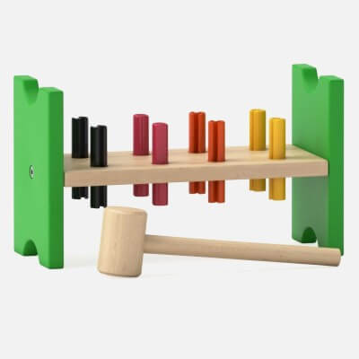 IKEA Mula Toy Hammering Block