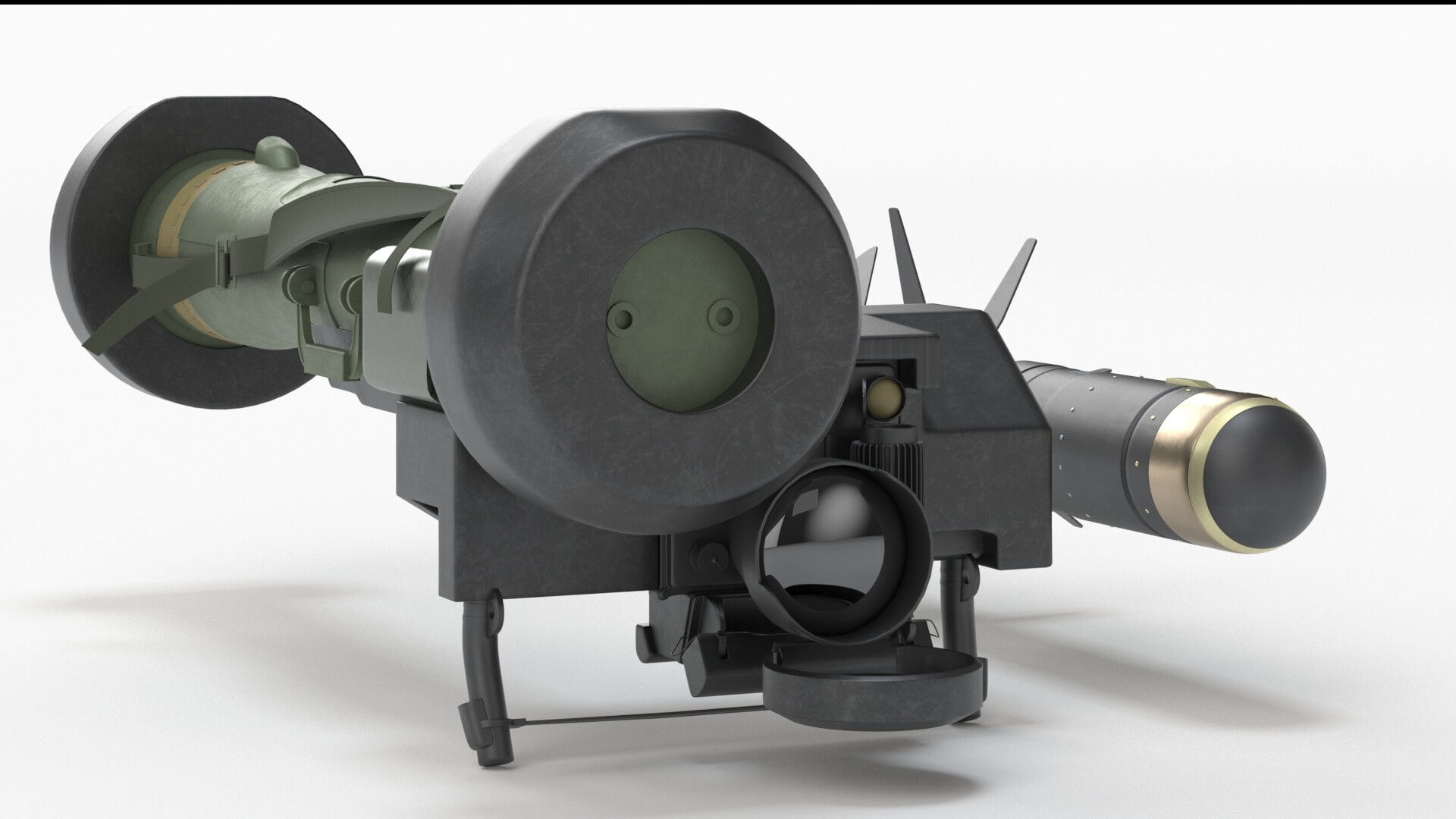 Javelin FGM148 AntiTank Missile 3D Model by 3dxin
