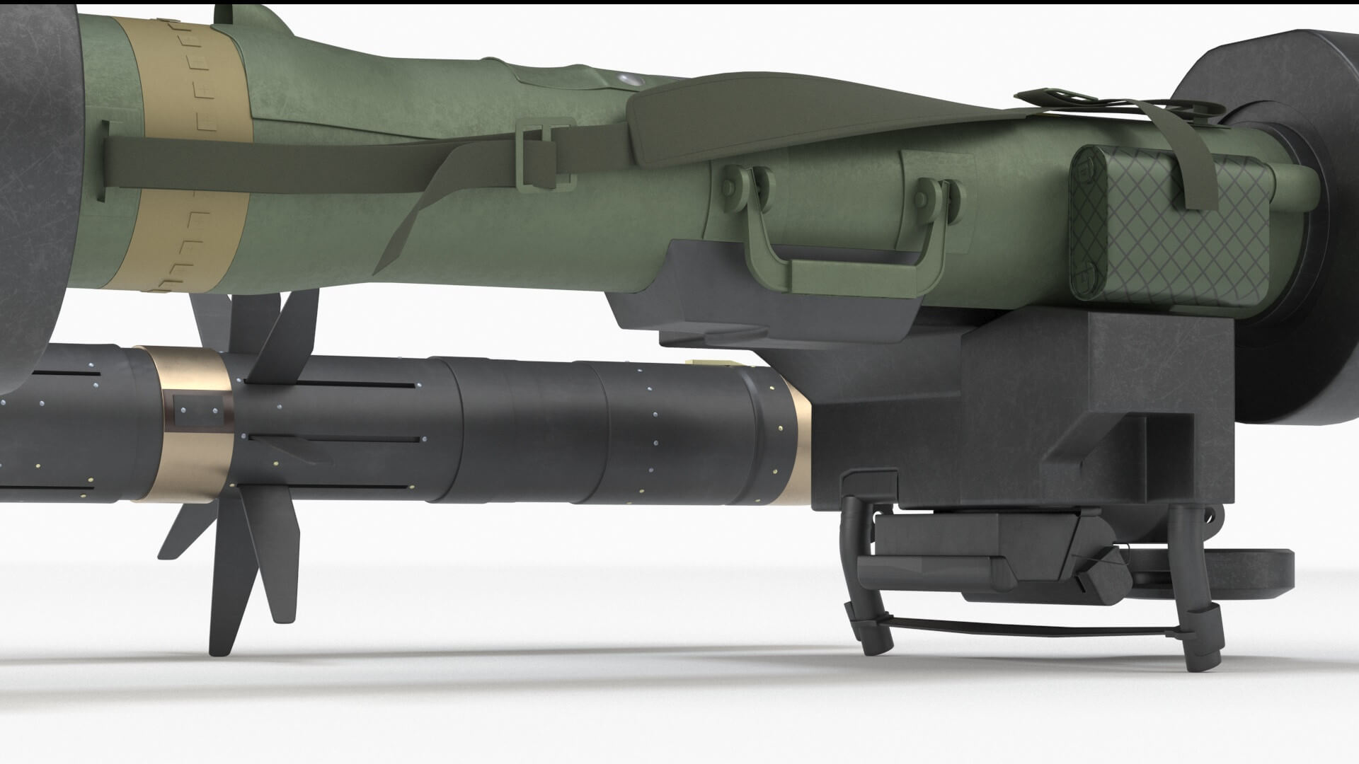 Javelin FGM148 AntiTank Missile 3D Model by 3dxin