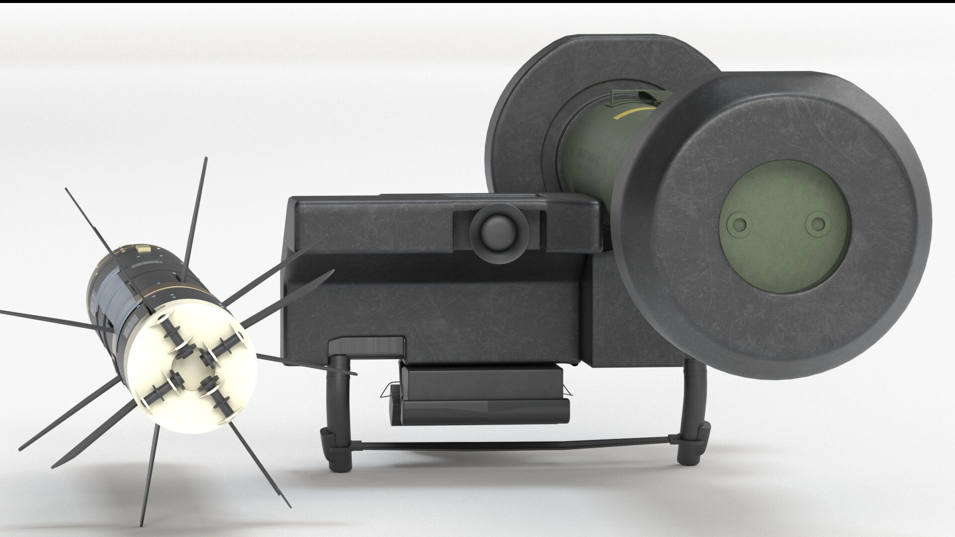 Javelin FGM148 AntiTank Missile 3D Model by 3dxin