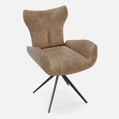 Lue Bona Mid Century Modern Swivel Chair