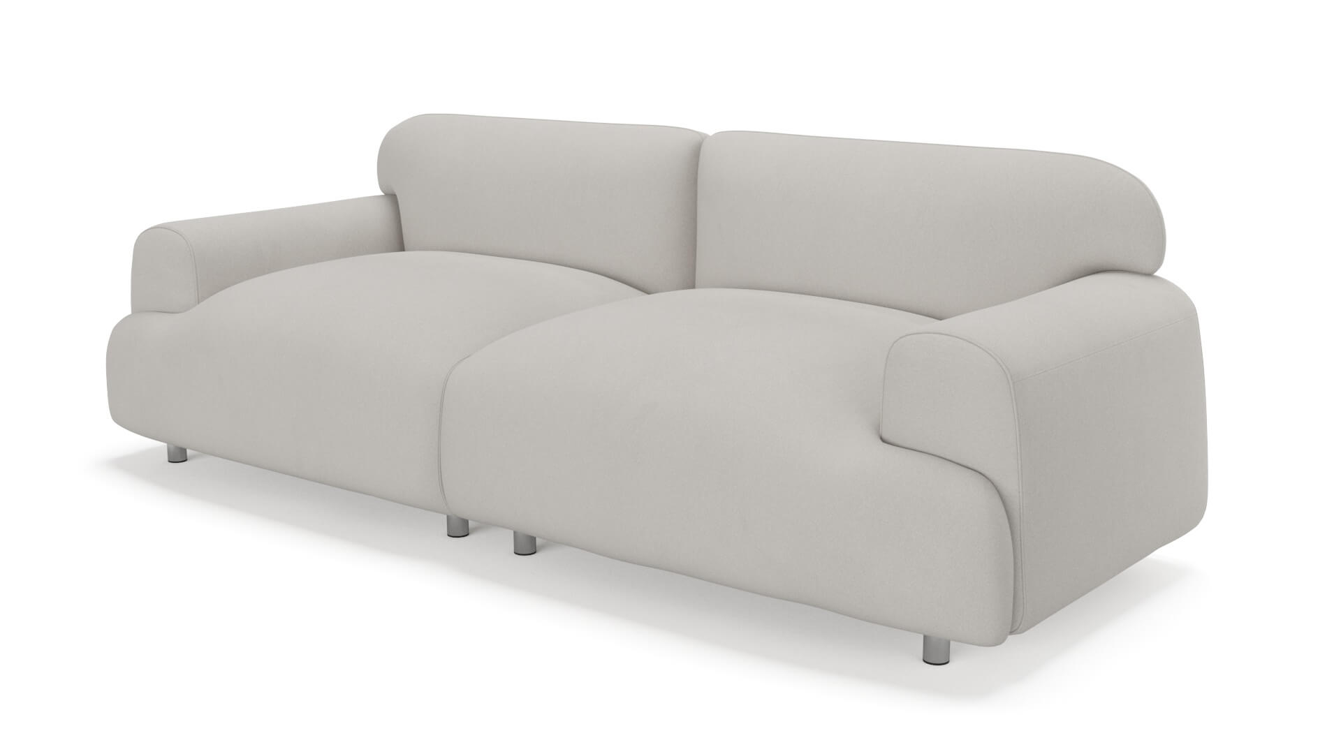 Mhyfc Oversize Deep Seat Sofa Loveseat Couch 3D Model by 3dxin