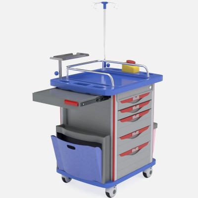 MS3C-500T Lite Emergency Crash Medication Cart