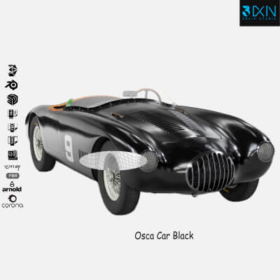Osca Car Black