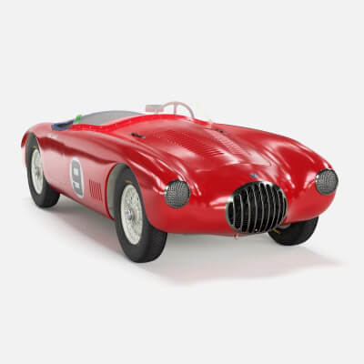 Osca Car Red