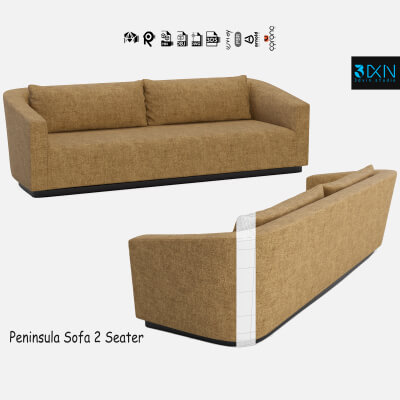 Peninsula Sofa 2 Seater
