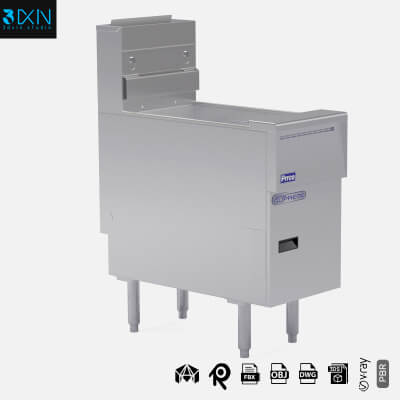 Pitco SSH55 Solstice Supreme Gas Fryer