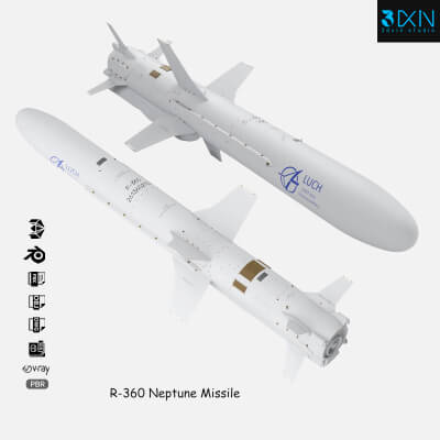 R-360 Neptune Missile by 3dxin