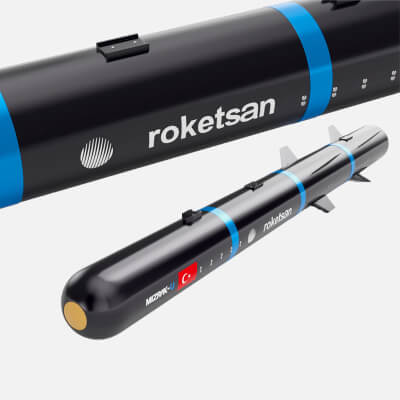 Roketsan Mizrak-U ATGM Anti-Tank Guided Missile by 3dxin