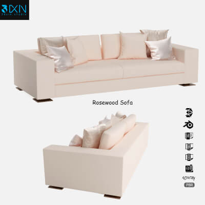 Rosewood Sofa