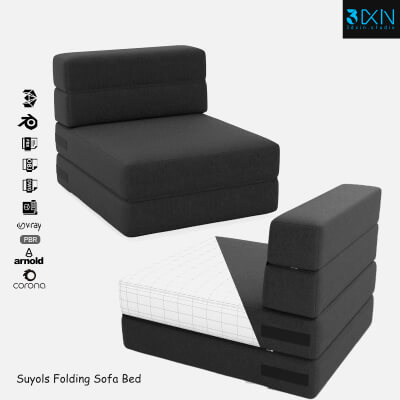 Suyols Folding Sofa Bed