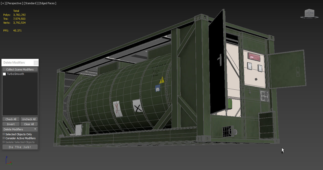 Tank Container 02 - 3D Model by 3dxin