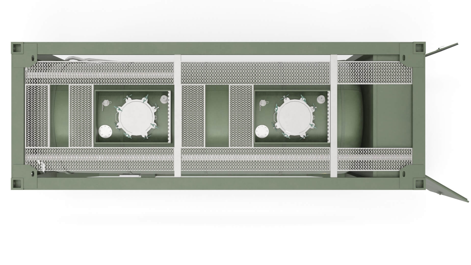 Tank Container 02 - 3D Model by 3dxin