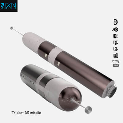 Trident D5 Slbm Missile