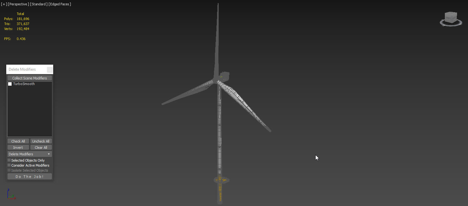 Vestas V164 9 MW Wind Turbine - 3D Model by 3dxin