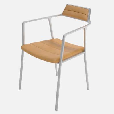 VIPP451 Upholstered Chair With Armrests