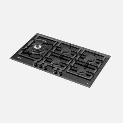 Whirlpool Ggw870Nbaus 5 Burner Gas Cooktop