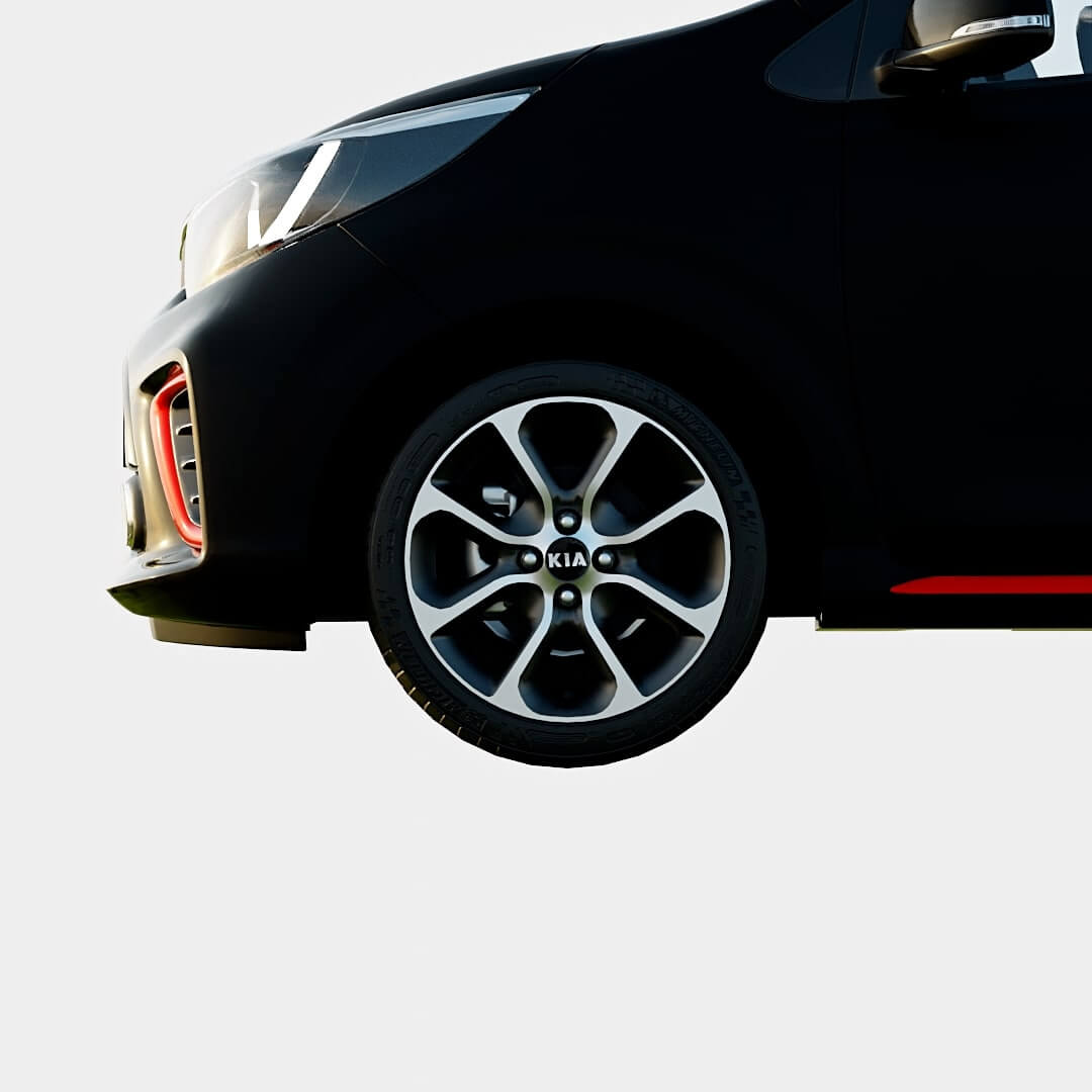 Kia Picanto 2020 GT Line Spec 3D Model by 777angels777