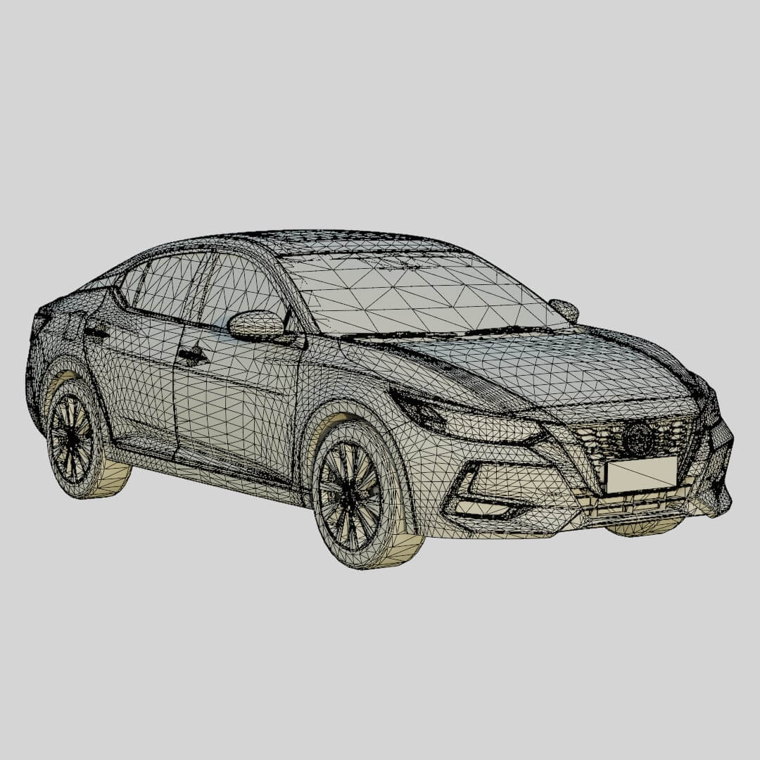 Nissan Sentra 2021 SR Spec - 3D Model by 777angels777