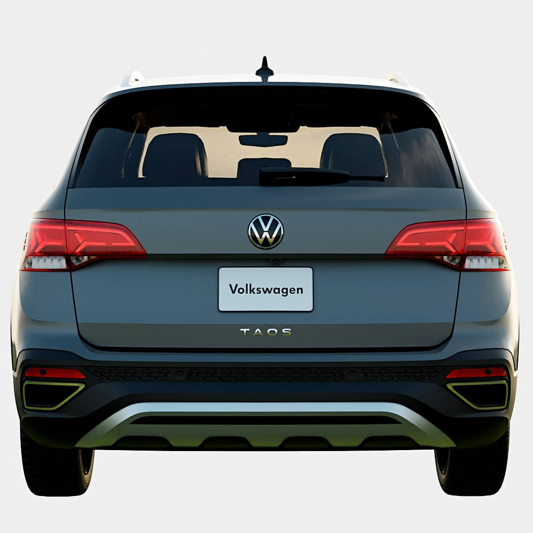 Volkswagen Taos 2024 SE Spec 3D Model by 777angels777