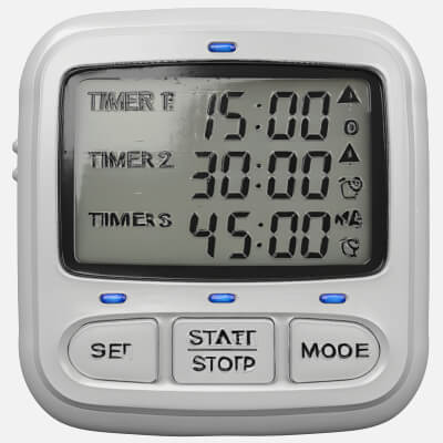 3D Digital Medical Timer With Multiple Alarm Settings and CL by 7DMax