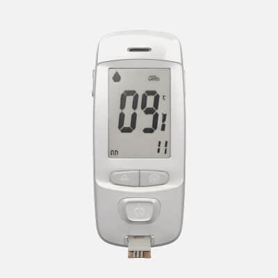 Premium 3D Digital Glucometer Model with Test Strip Port And by 7DMax