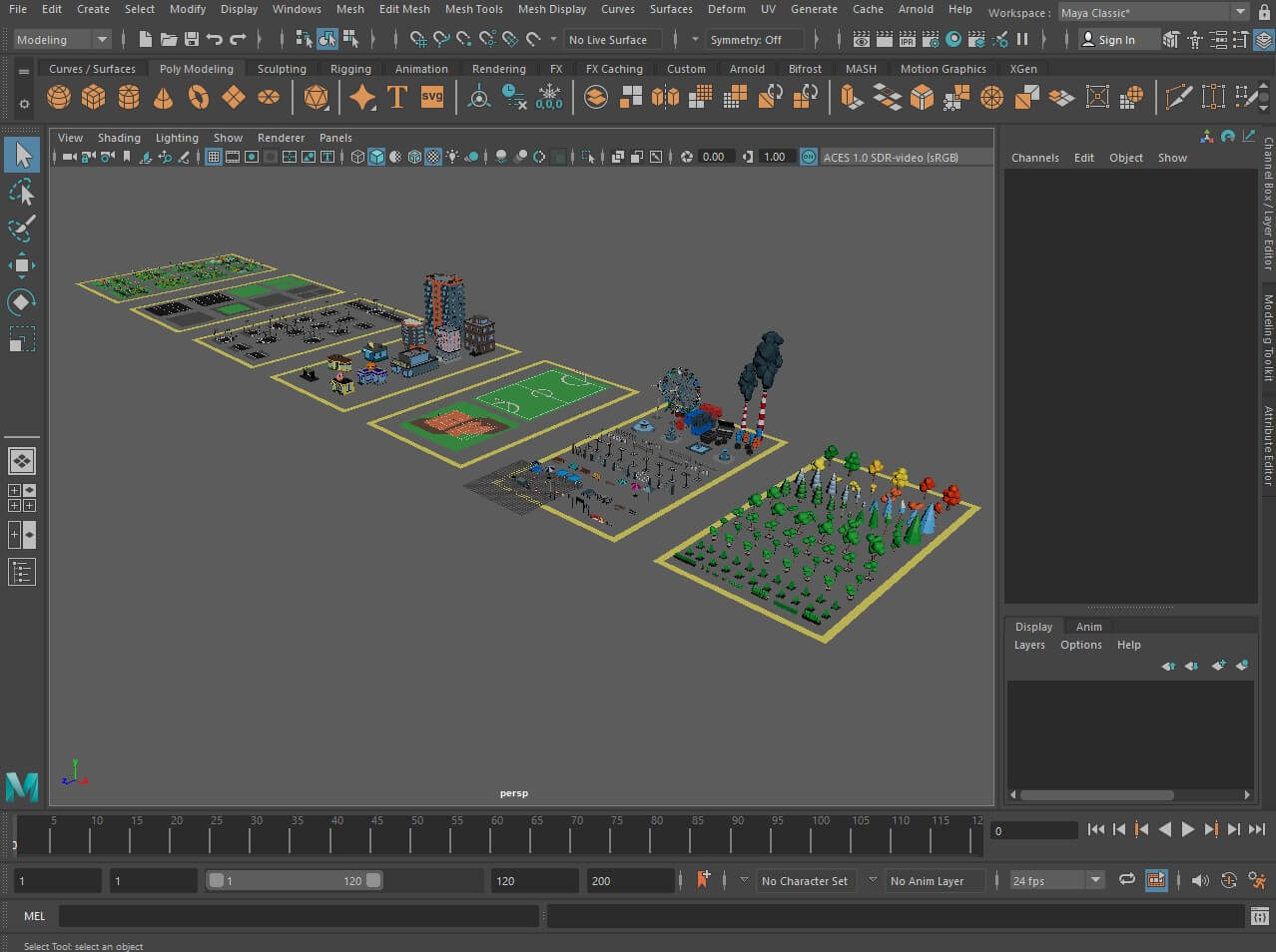 Props for The City - 3D Model by 7ka