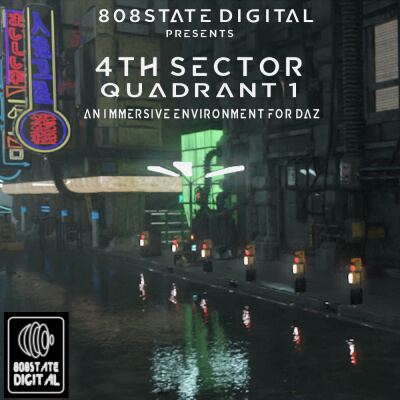 4th Sector Quadrant 1 for DAZ Studio by 808state