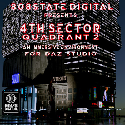 4th Sector Quadrant 2 for DAZ Studio