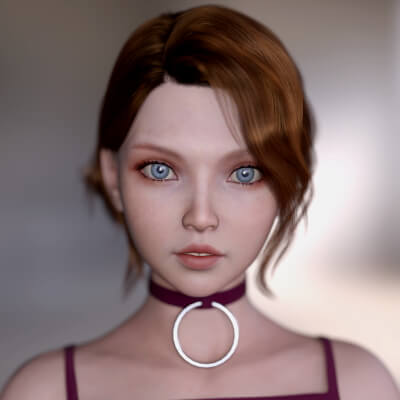 A1 Girl 18 for Genesis 8 and 8.1 Female