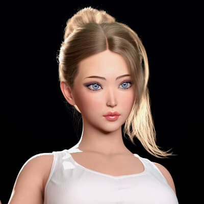 A1 Girl 3 for Genesis 8 Female
