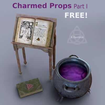 Charmed Props Part 1 by A1bertros
