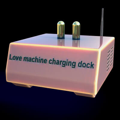 Charging Dock To Be Used With The Lovemachine by A3DTemptation
