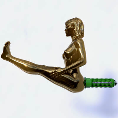 Coat Hook Female by A3DTemptation